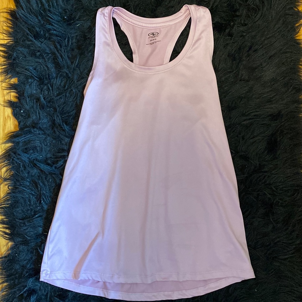 Light pink/purple flowy tank